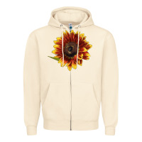 Sandshell ring o fine sunflower Zipper Hoodie - LillyAllenDesigns