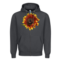 Smoke ring o fine sunflower Zipper Hoodie - LillyAllenDesigns