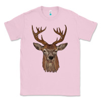 Bubblegum Pink deer Classic Tee - JahusDesignShop