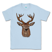Dusty Blue deer Classic Tee - JahusDesignShop