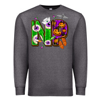 Charcoal Heather halloween np nurse practitioner Premium Sweatshirt - NancyCooperArtShop