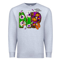 Heather Grey halloween np nurse practitioner Premium Sweatshirt - NancyCooperArtShop