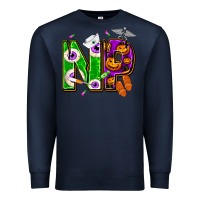 Navy halloween np nurse practitioner Premium Sweatshirt - NancyCooperArtShop