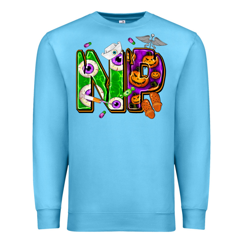 Halloween Np Nurse Practitioner Premium Sweatshirt by NancyCooperArtShop | Teevron