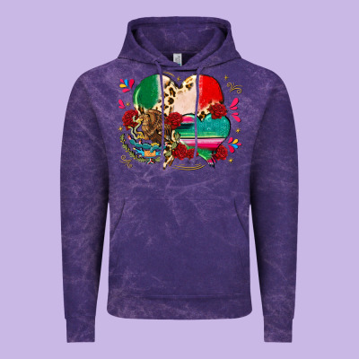 Mexican Hearts Vintage Hoodie Designed By Cts Tumbler Store