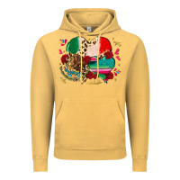 Vintage Mustard mexican hearts Vintage Hoodie - CTS Tumbler Store