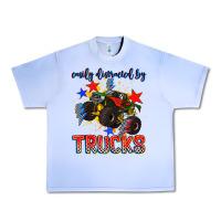 Grape Ice easily distracted by trucks Urban Heavy Tee - AdoDesignShop