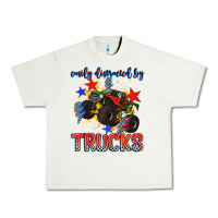 Pistachio easily distracted by trucks Urban Heavy Tee - AdoDesignShop