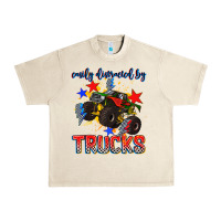 Sandshell easily distracted by trucks Urban Heavy Tee - AdoDesignShop