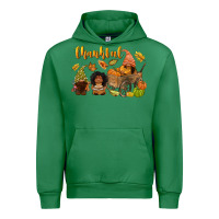 Emerald Thankful afro gnome Urban Hoodie - NancyCooperArtShop