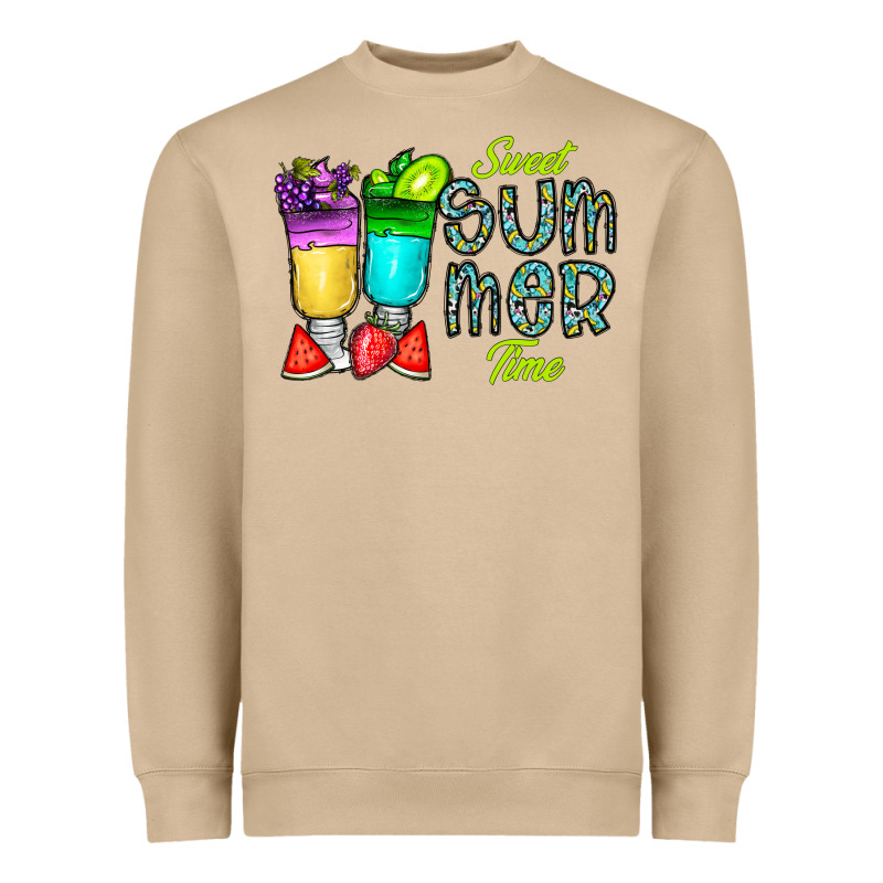 Sweet Summer Time3 Heavyweight Sweatshirt by CowhideDigitalArt | Teevron