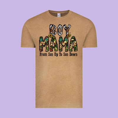 Boy Mama From Son Up To Son Down Vintage Tee Designed By Cowhidedigitalart