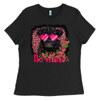 Black be mine belted galloway Ladies Tee - AdoDesignShop