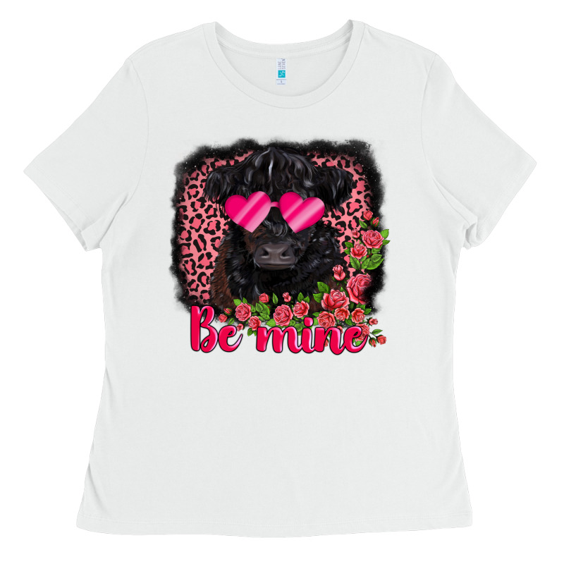 Be Mine Belted Galloway Ladies Tee by AdoDesignShop | Teevron