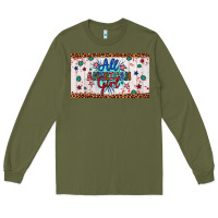 Army Green all american girl Long Sleeve Tee - Artiststas