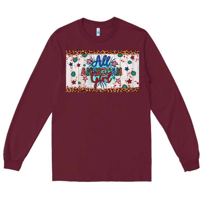 All American Girl Long Sleeve Tee by Artiststas | Teevron