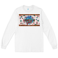 White all american girl Long Sleeve Tee - Artiststas