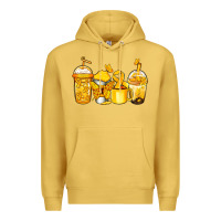 Antique Gold childhood cancer coffee Premium Hoodie - Jasminsmagicworld