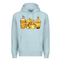 Blue Mist childhood cancer coffee Premium Hoodie - Jasminsmagicworld