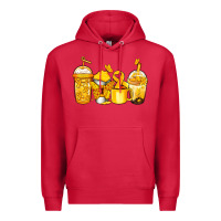 Cardinal childhood cancer coffee Premium Hoodie - Jasminsmagicworld