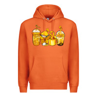 Carrot childhood cancer coffee Premium Hoodie - Jasminsmagicworld