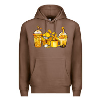 Chestnut childhood cancer coffee Premium Hoodie - Jasminsmagicworld