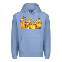 Colony Blue childhood cancer coffee Premium Hoodie - Jasminsmagicworld