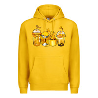 Lemon childhood cancer coffee Premium Hoodie - Jasminsmagicworld