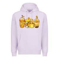 Lilac childhood cancer coffee Premium Hoodie - Jasminsmagicworld