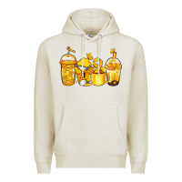 Oatmeal Heather childhood cancer coffee Premium Hoodie - Jasminsmagicworld