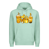 Seafoam childhood cancer coffee Premium Hoodie - Jasminsmagicworld