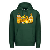 Sports Green childhood cancer coffee Premium Hoodie - Jasminsmagicworld