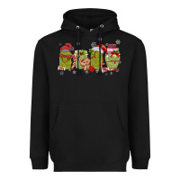 Black canned pickles christmas light Heavyweight Hoodie - MaliasSmallBusiness