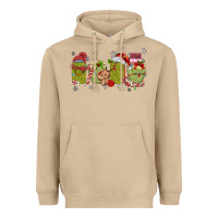 Mushroom canned pickles christmas light Heavyweight Hoodie - MaliasSmallBusiness