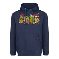 Navy canned pickles christmas light Heavyweight Hoodie - MaliasSmallBusiness
