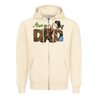 Sandshell Christmas Army Dad Zipper Hoodie - NancyCooperArtShop