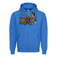 True Royal Christmas Army Dad Zipper Hoodie - NancyCooperArtShop