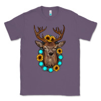 Lavender deer gemstone sunflower Classic Tee - JahusDesignShop