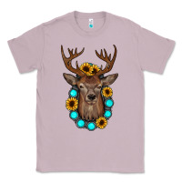 Lilac deer gemstone sunflower Classic Tee - JahusDesignShop