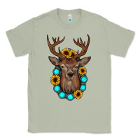 Matcha deer gemstone sunflower Classic Tee - JahusDesignShop