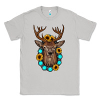 Moon Dust deer gemstone sunflower Classic Tee - JahusDesignShop