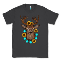 Smoke deer gemstone sunflower Classic Tee - JahusDesignShop