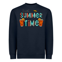 Navy sweet summer time Heavyweight Sweatshirt - CowhideDigitalArt