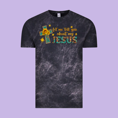 Let Me Tell You About My Jesus Vintage Tee Designed By Hra Design Shop