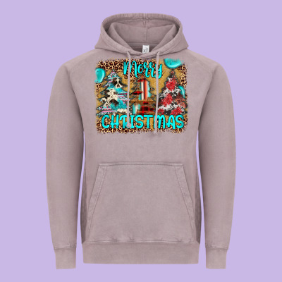 Merry Christmas Vintage Hoodie Designed By Jahusdesignshop