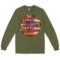 Army Green all american girl Long Sleeve Tee - Artiststas