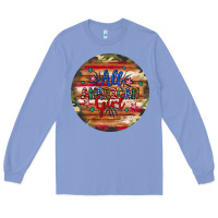 Colony Blue all american girl Long Sleeve Tee - Artiststas