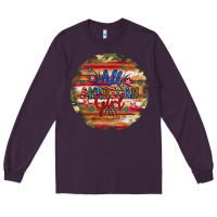 Plum all american girl Long Sleeve Tee - Artiststas