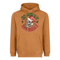 Meerkat so merry it's scary Heavyweight Hoodie - MaliasSmallBusiness
