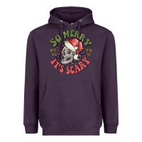 Plum so merry it's scary Heavyweight Hoodie - MaliasSmallBusiness